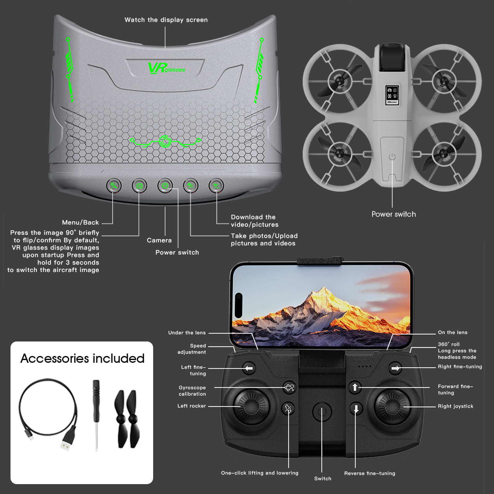 Mini Drone That Is Easy For Be - Drone Remote Controller Lanyard reseña y precio