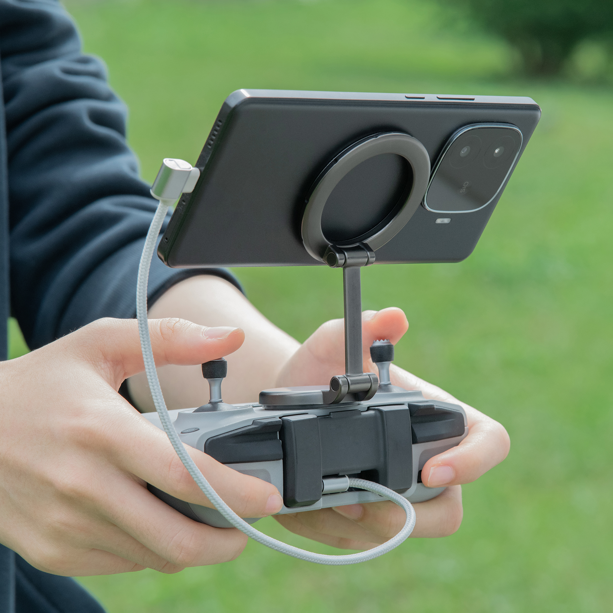 Adjustable Magnetic Phone Stan - Drone Tablet Mount reseña y precio