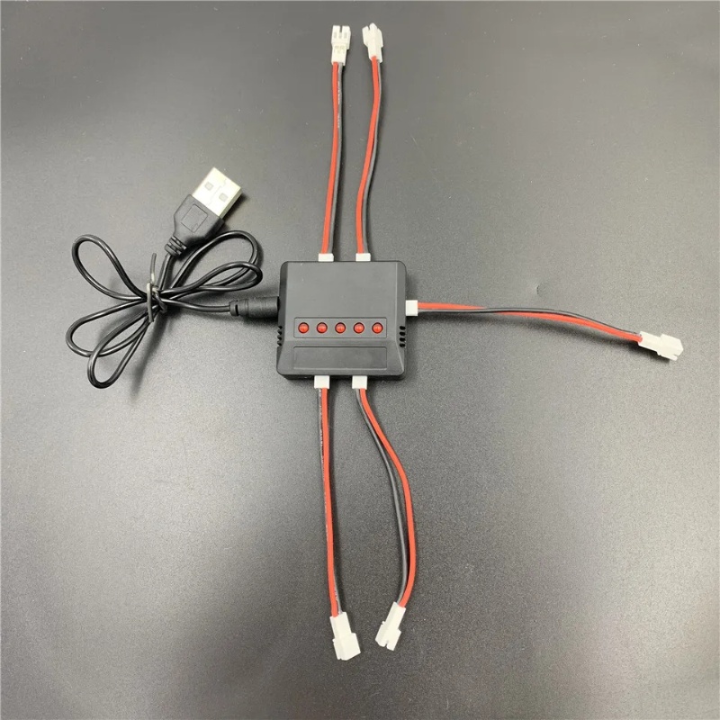 Syma X5HW X5HC X5C X5SW 3.7V 5 - Drone Battery Adapter reseña y precio