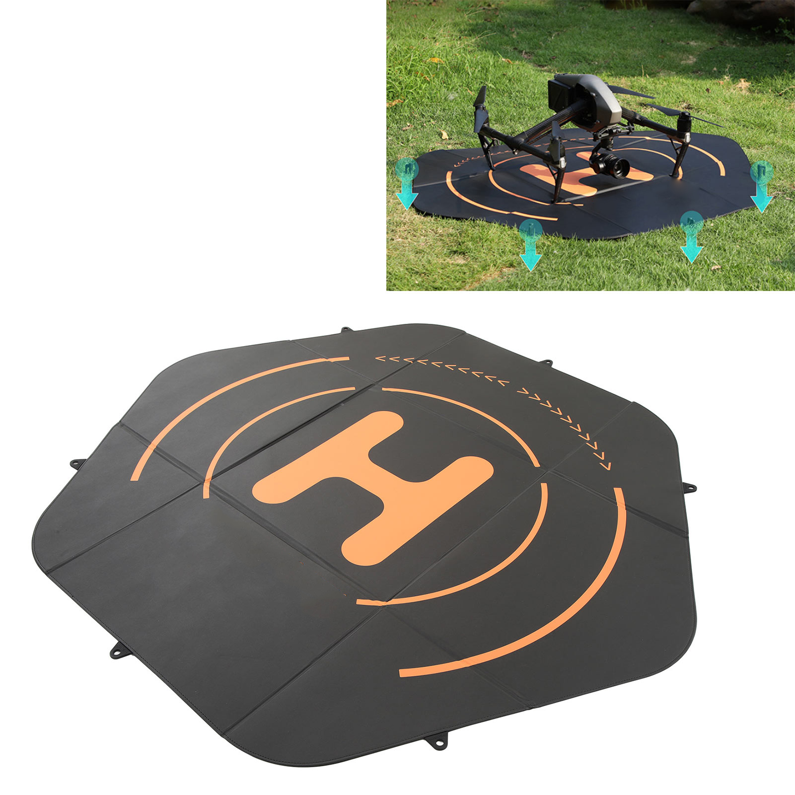 Drone Landing Pads Black Helic - Drone Landing Pad reseña y precio