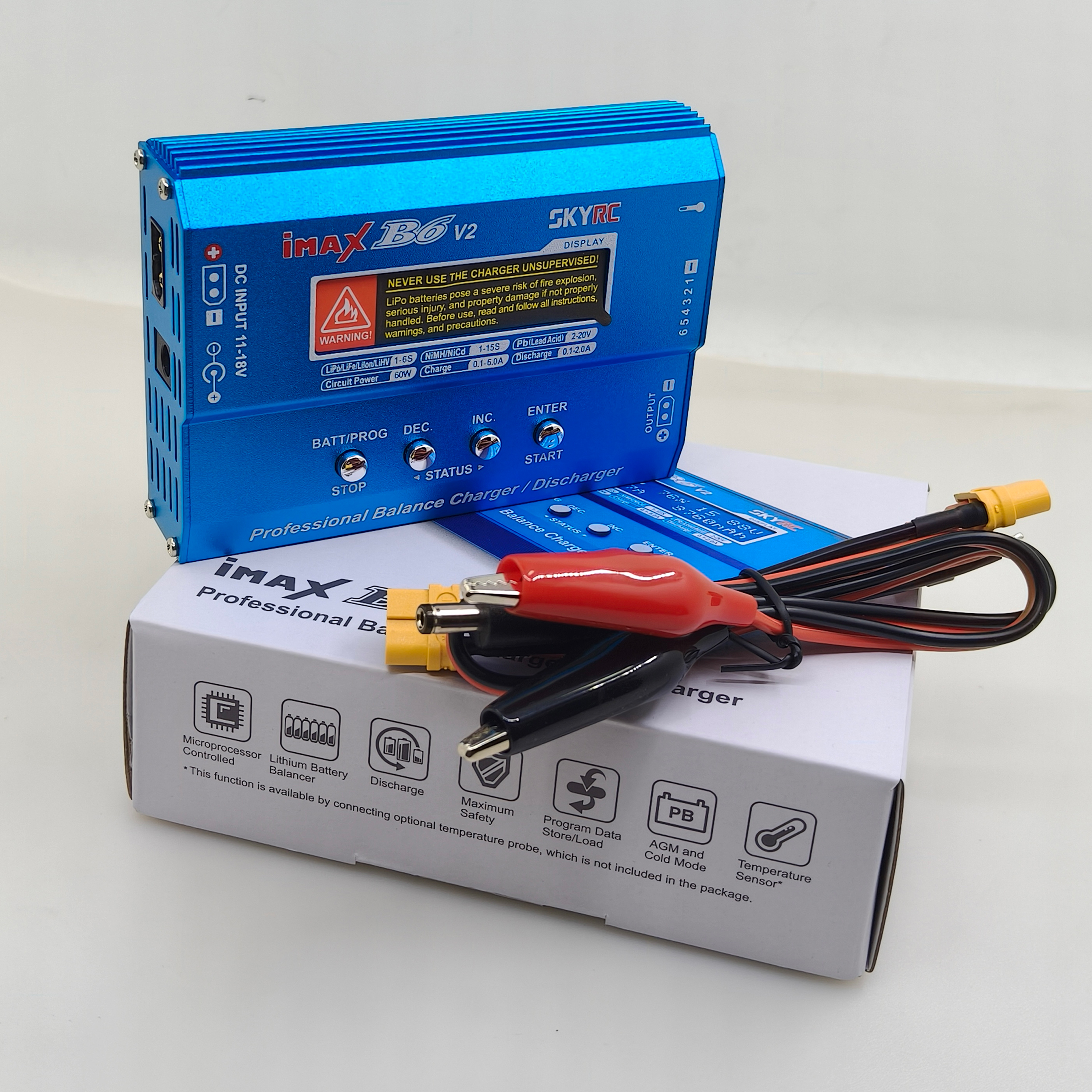 IMAX B6 / B6AC 80W T/XT60plug  - Drone Battery Adapter reseña y precio