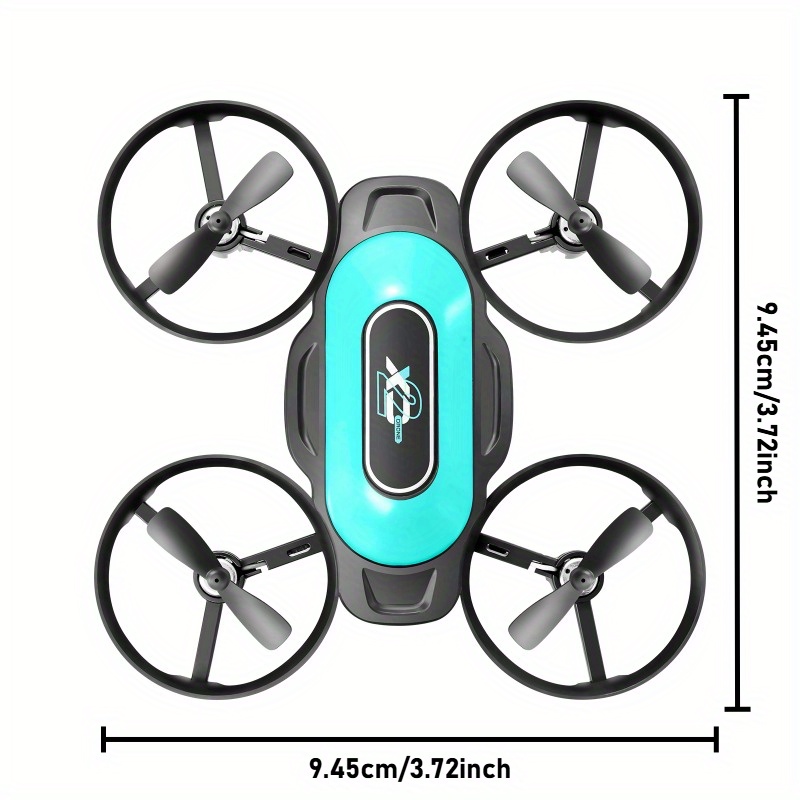 XD2 Mini Drone, 360° Stunt Fli - Drone Controller Screen reseña y precio