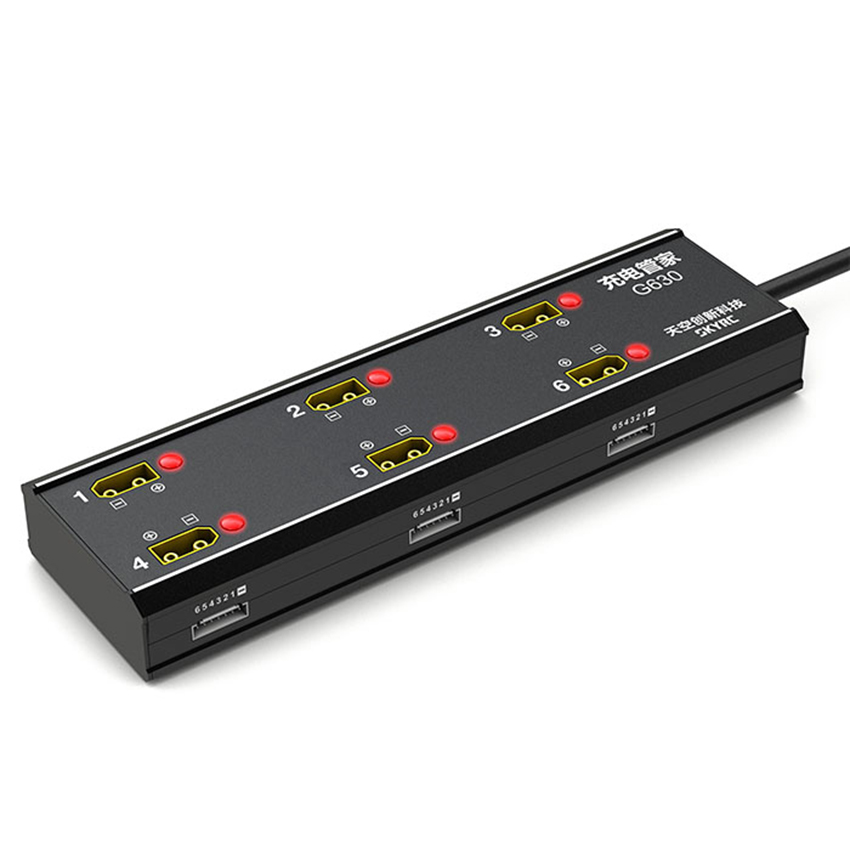 New G630 6-in-1 Charging Hub w - Drone Battery Charger reseña y precio