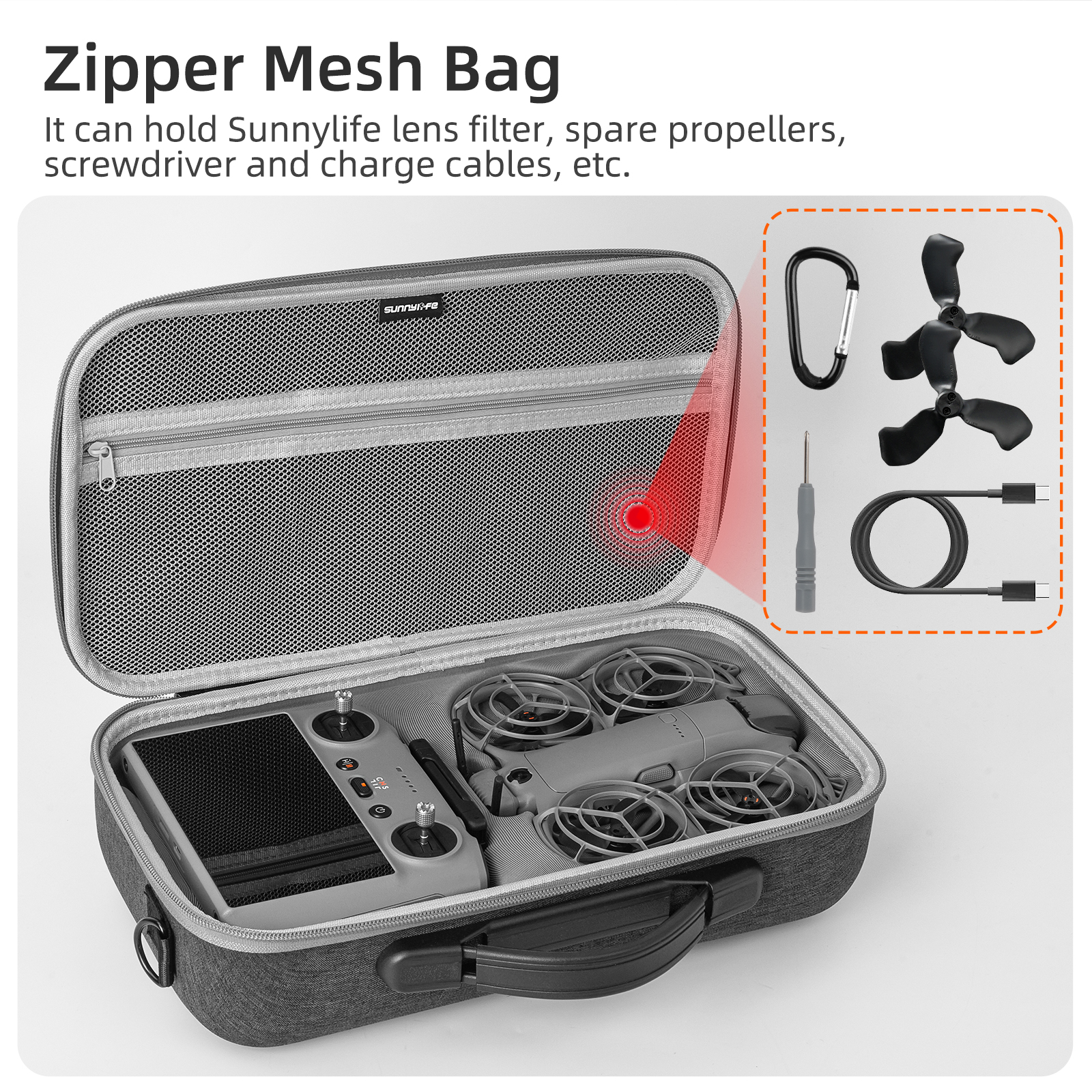 Portable Carrying Case For DJI - Drone Carrying Case reseña y precio