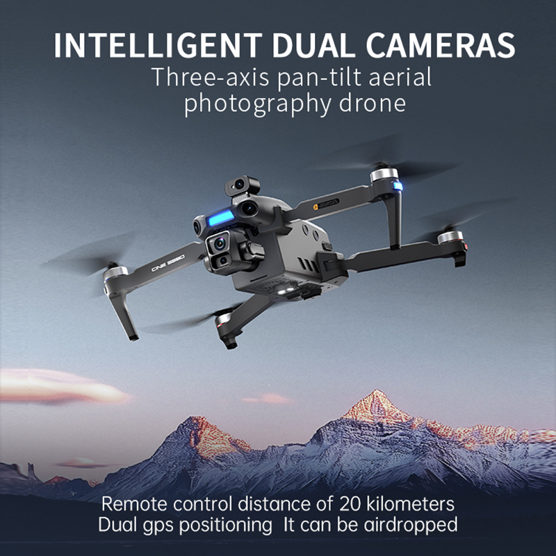 2026 New 8K Dual Camera Drone  - Drone Controller Screen reseña y precio