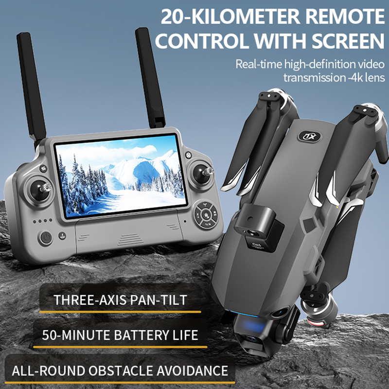 2026 New 8K Dual Camera Drone  - Drone Controller Screen reseña y precio