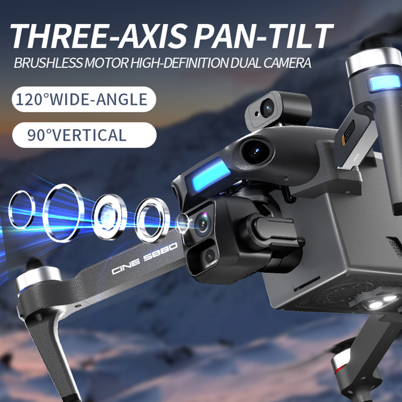 2026 New 8K Dual Camera Drone  - Drone Controller Screen reseña y precio