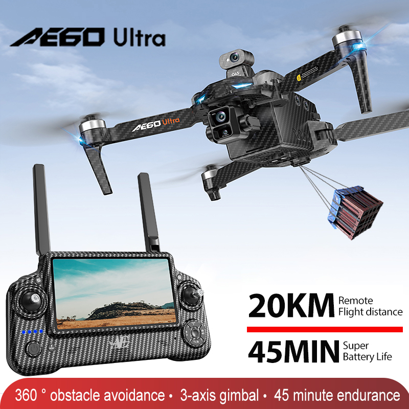 AE60 GPS Drone Professional 8K - Drone Controller Screen reseña y precio