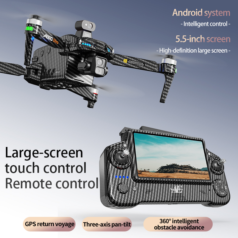 AE60 GPS Drone Professional 8K - Drone Controller Screen reseña y precio