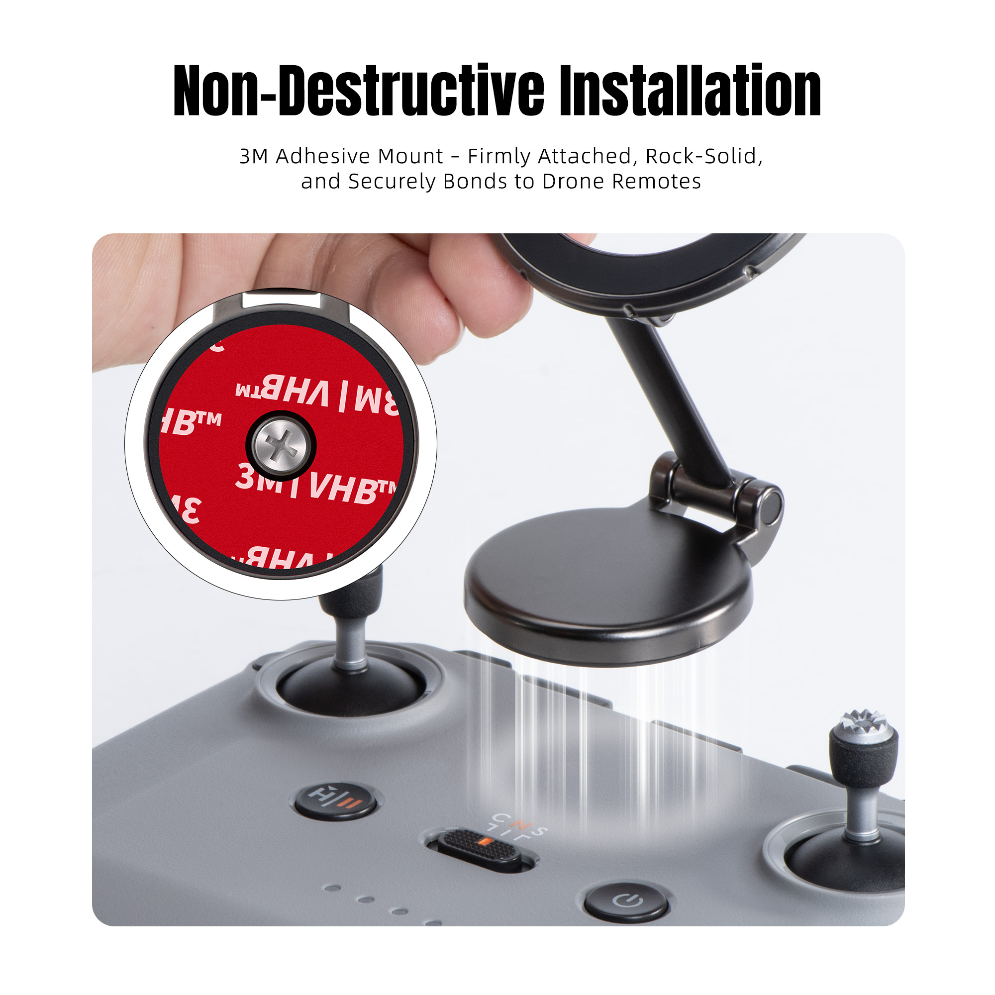360 ° Rotation Foldable Magnet - Drone Tablet Mount reseña y precio