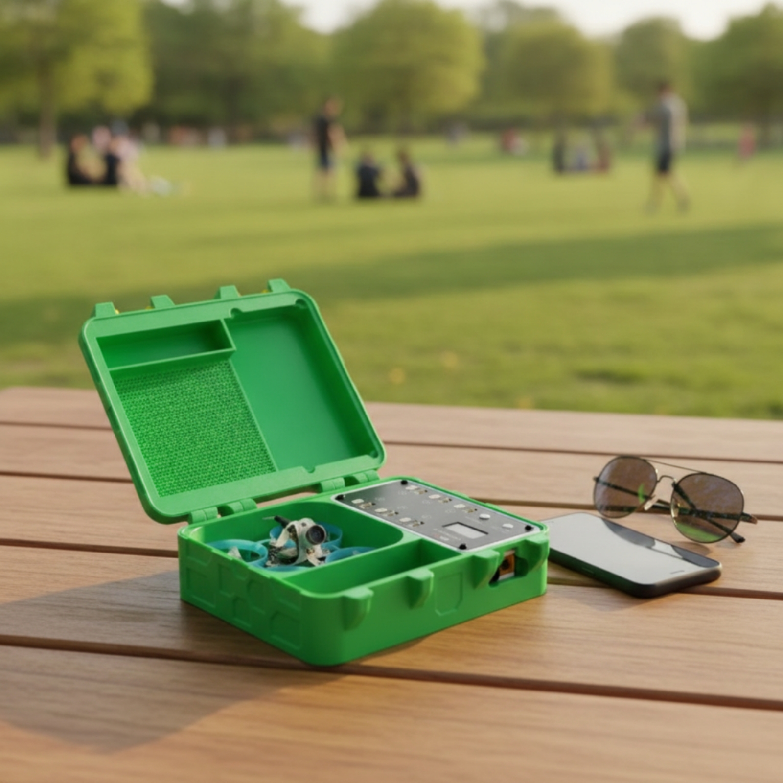 Plastic Case with Snap-Shut Li - Drone Backpack reseña y precio