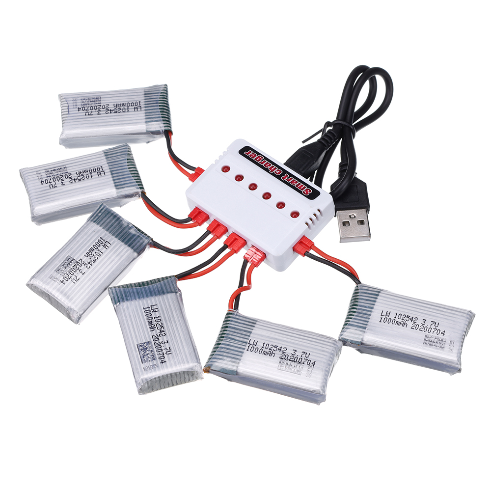 3.7V 1000mAh 102542 Lipo Batte - Drone Battery Charger reseña y precio