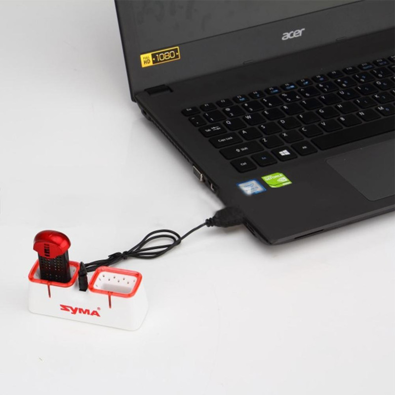 Dual USB Fast Charger for Syma - Drone Battery Adapter reseña y precio
