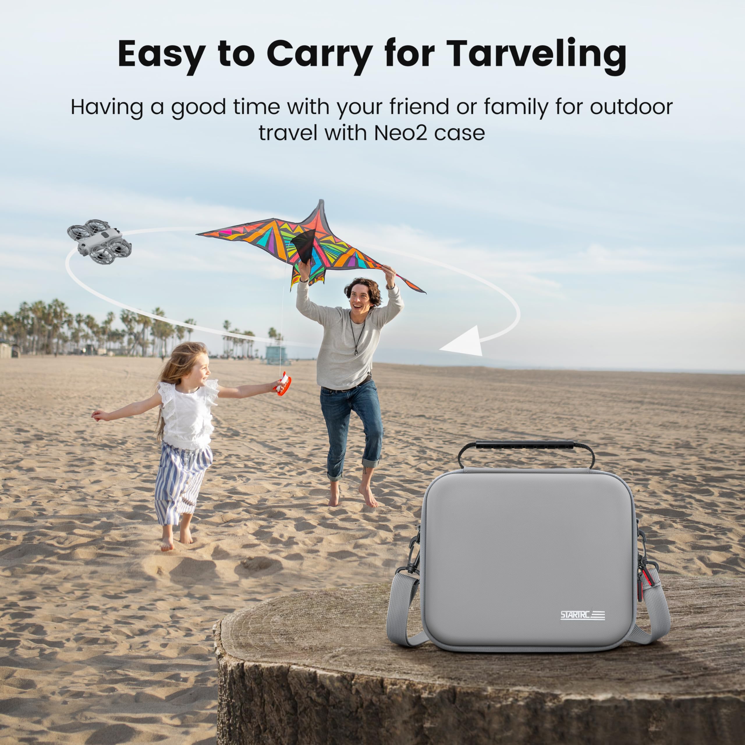 Neo 2 Portable PU Shoulder Bag - Drone Carrying Case reseña y precio
