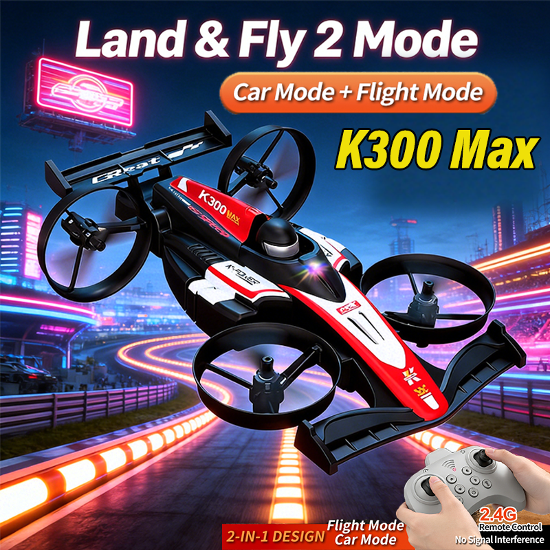 Mini RC Flying Car Transformab - Drone Control Stick reseña y precio
