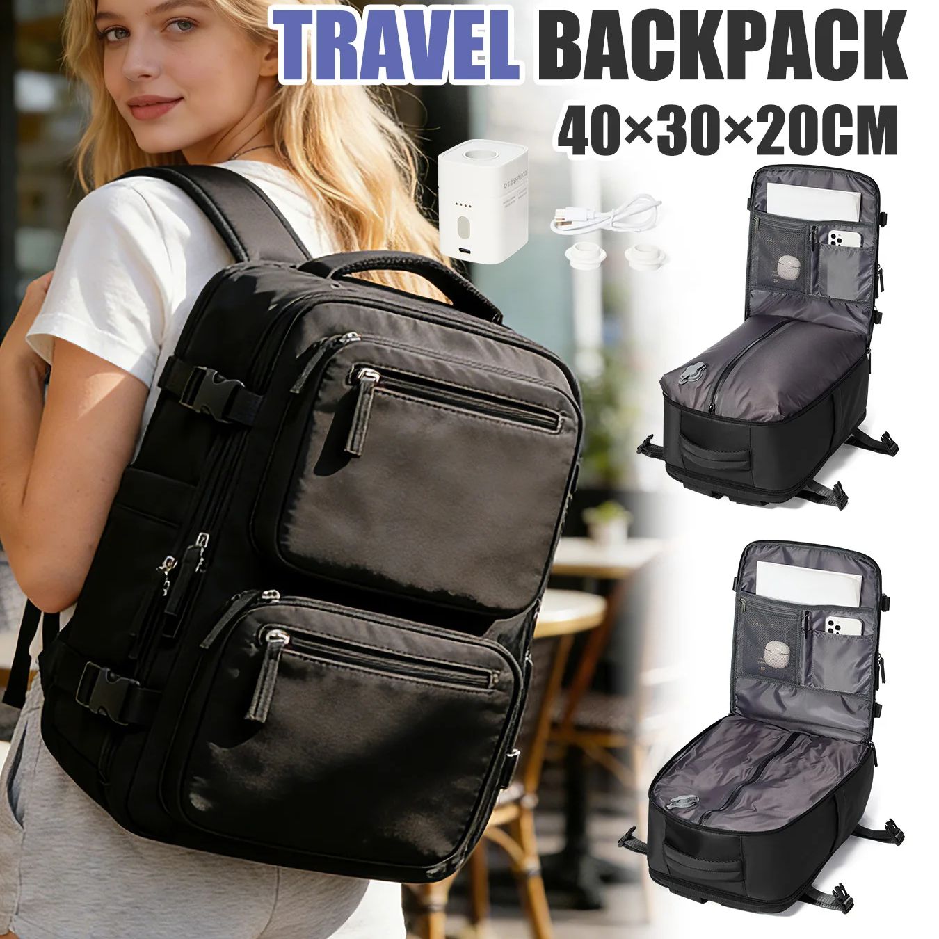 Women Backpack Vacuum Backpack - Drone Backpack reseña y precio
