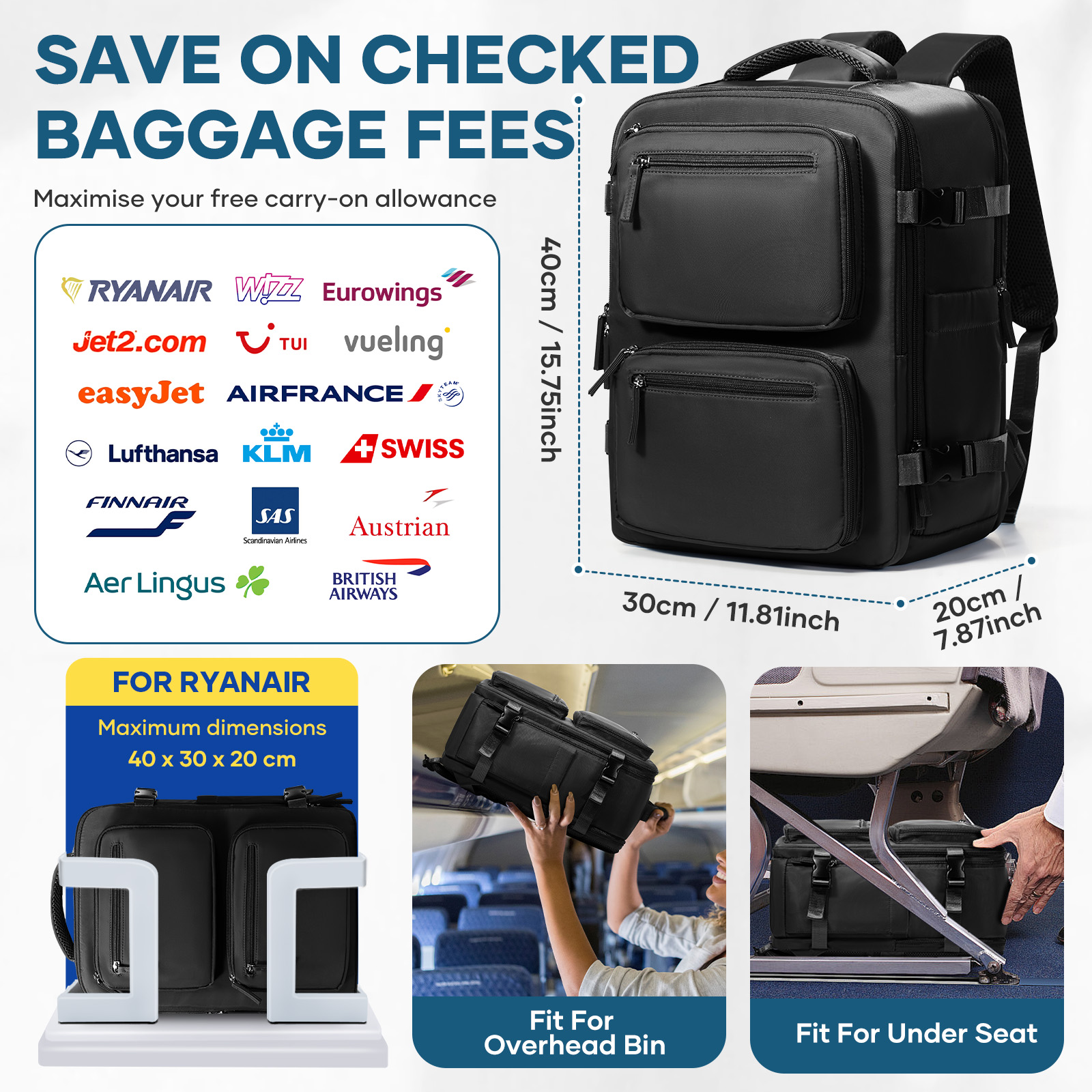 Women Backpack Vacuum Backpack - Drone Backpack reseña y precio