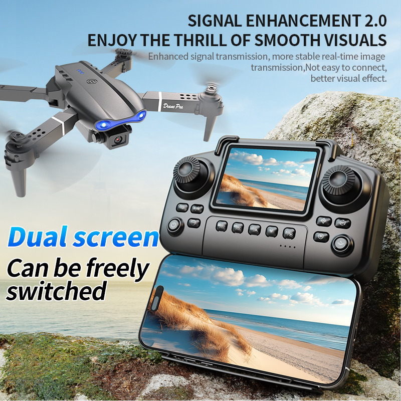 E99 PRO Drone Screen Control A - Drone Controller Screen reseña y precio
